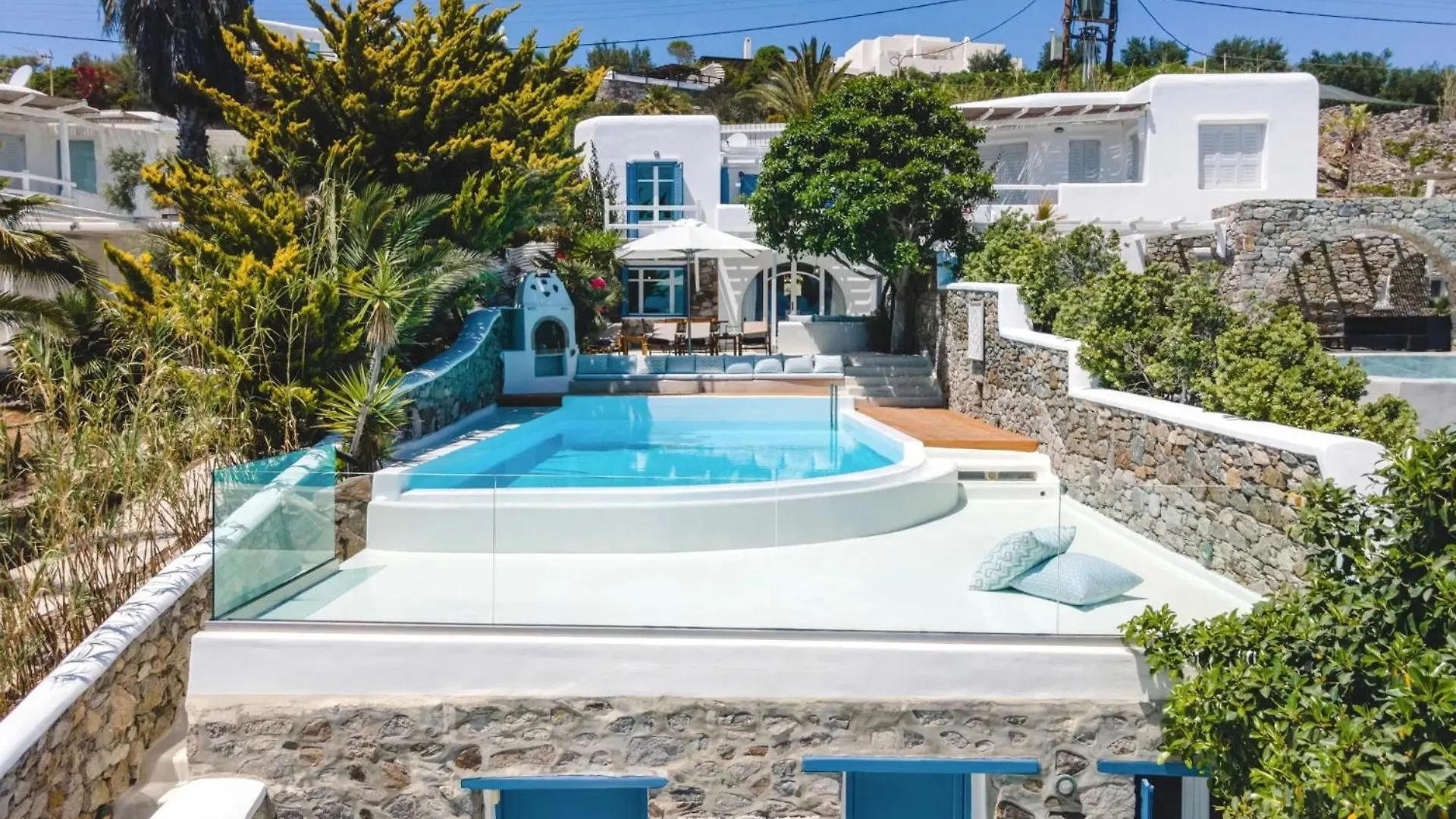 Zegna Pool Villa, Six Bedrooms Mykonos Town Villa